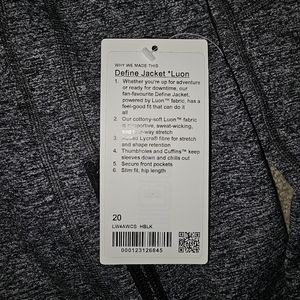 Lululemon Define Jacket